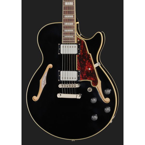 DAngelico Premier SS Solid Black