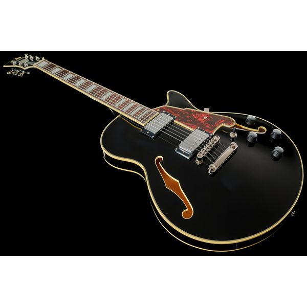 DAngelico Premier SS Solid Black