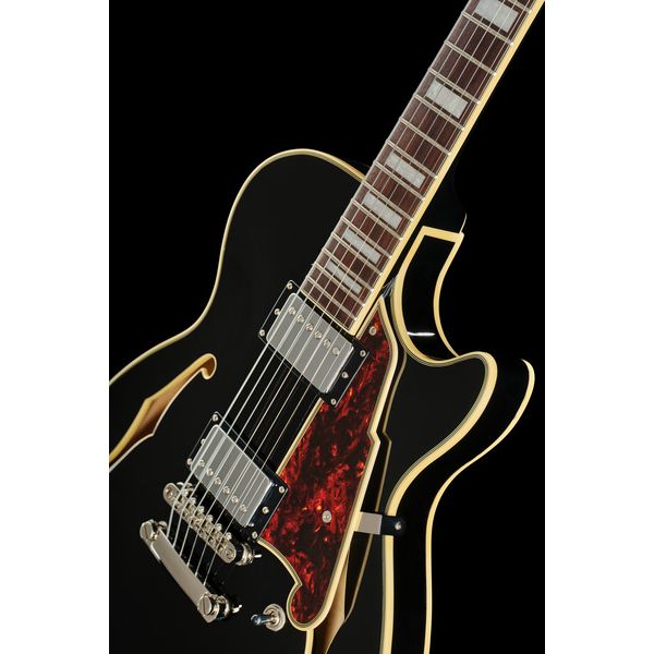 DAngelico Premier SS Solid Black