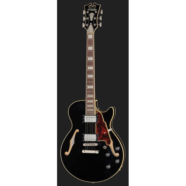 DAngelico Premier SS Solid Black