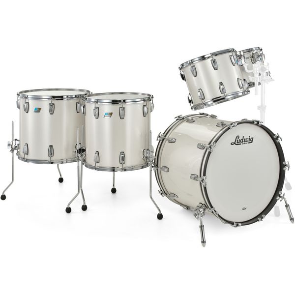 Ludwig Classic Maple 5pcs Silver Silk