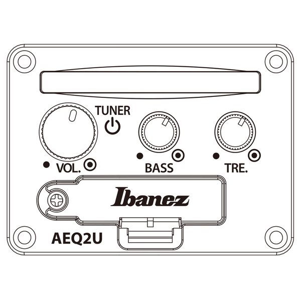 Ibanez AUP10FMNE-TBO