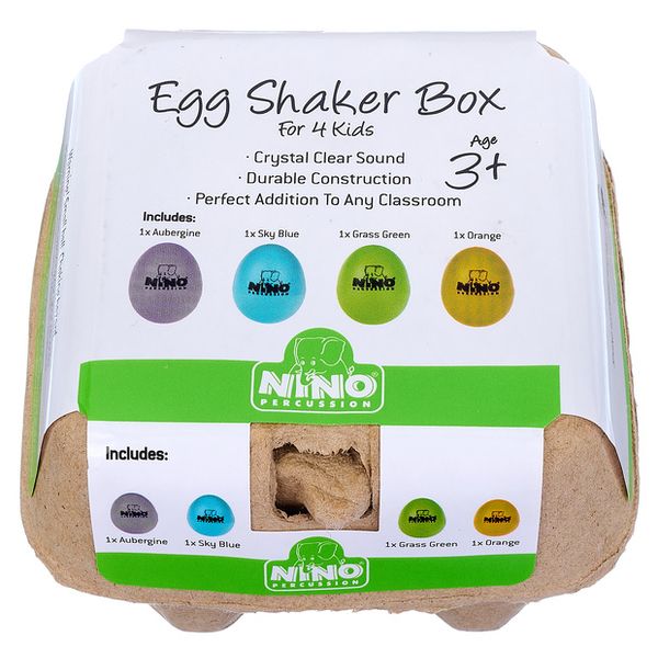 Nino NINOSET21 Egg Shaker Set 4pcs