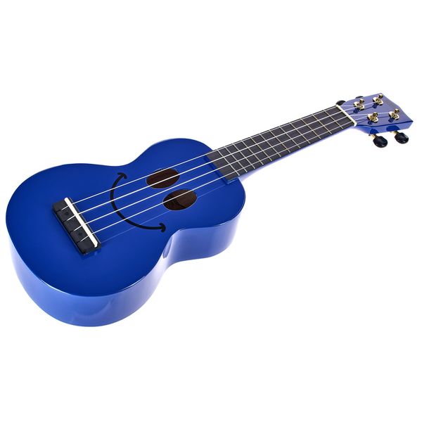 Mahalo Smiley Ukulele Blue
