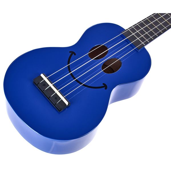 Mahalo Smiley Ukulele Blue