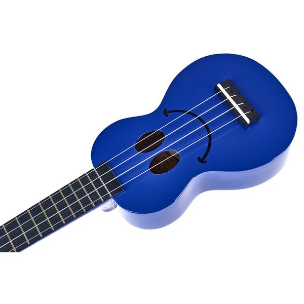 Mahalo Smiley Ukulele Blue