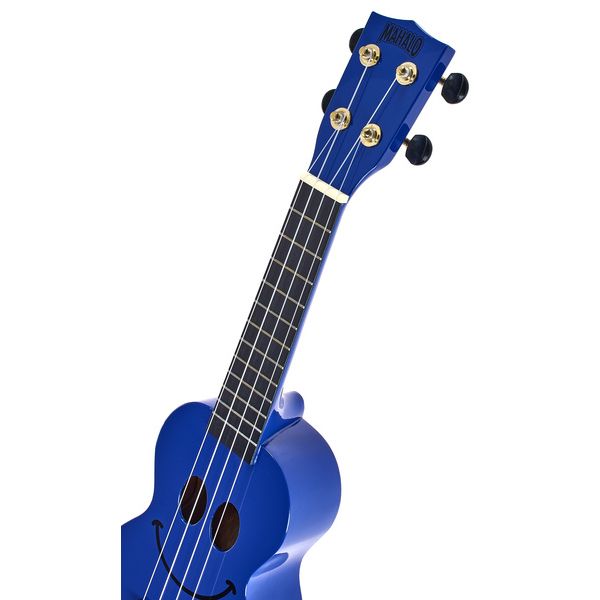 Mahalo Smiley Ukulele Blue