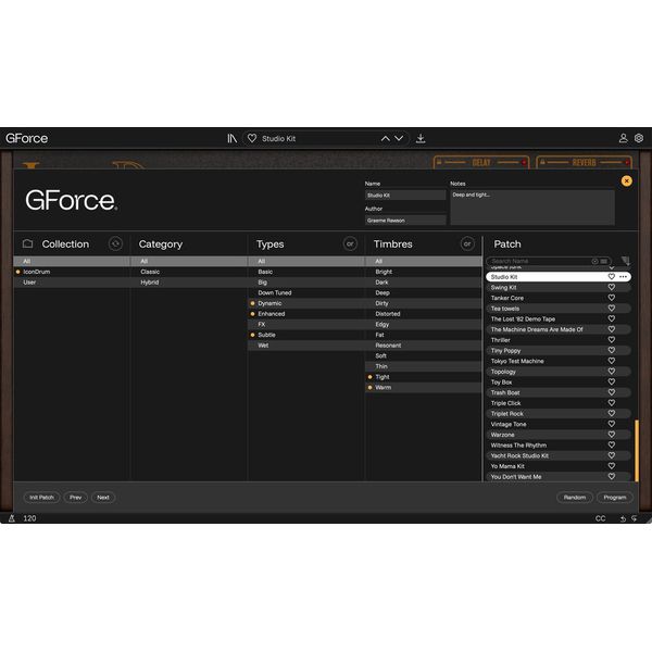 GForce IconDrum