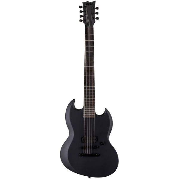 ESP LTD VP-7 Baritone Black Metal