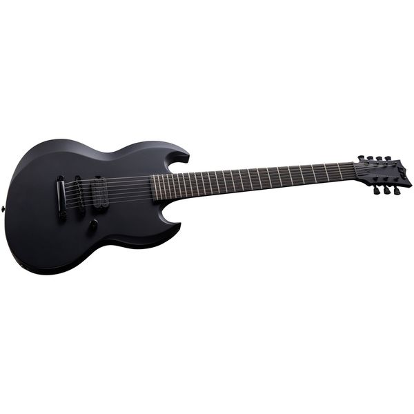 ESP LTD VP-7 Baritone Black Metal