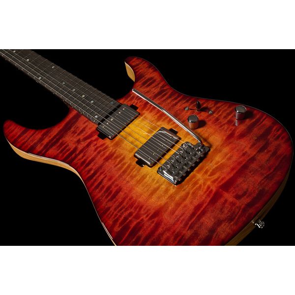 Mayones Guitars Aquila Elite S 6 Lava Burst