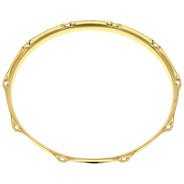 Millenium 14" 10-Hole Steel Hoop Brass