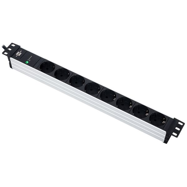 Brennenstuhl Alu Line 8-Way 19"
