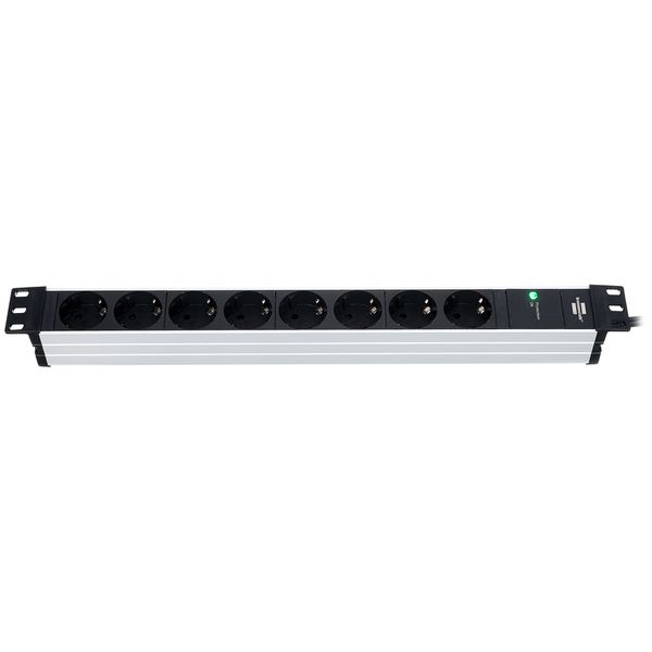 Brennenstuhl Alu Line 8-Way 19"