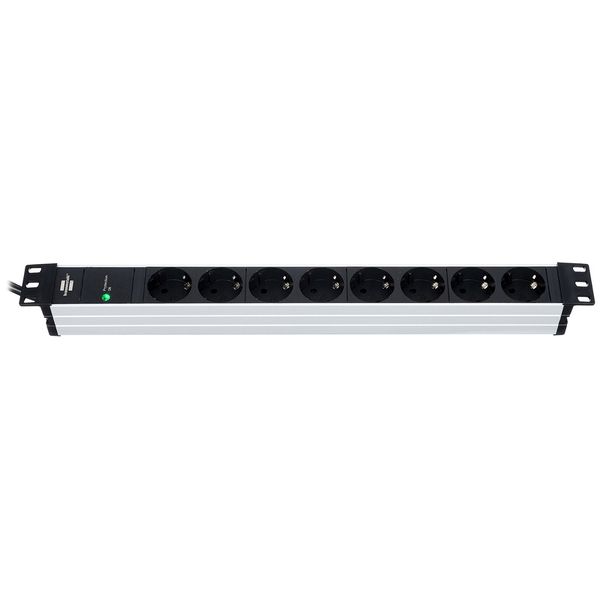 Brennenstuhl Alu Line 8-Way 19"