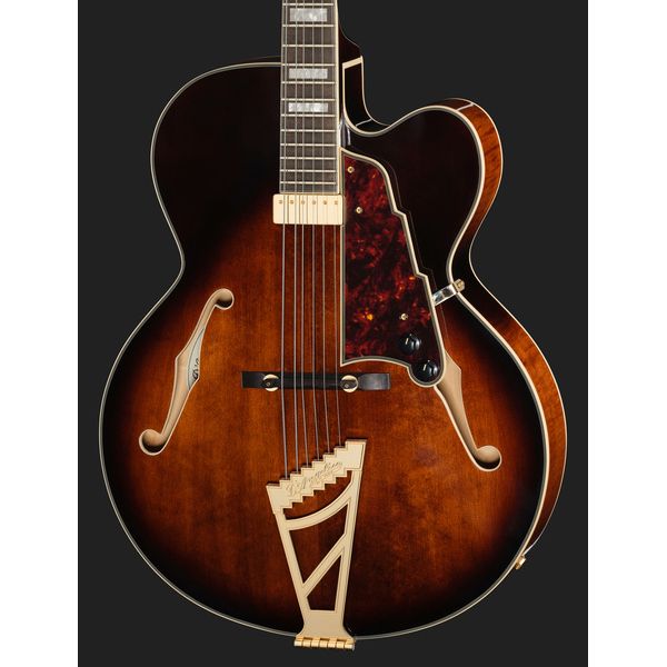 DAngelico Premier EXL1 Brown Burst