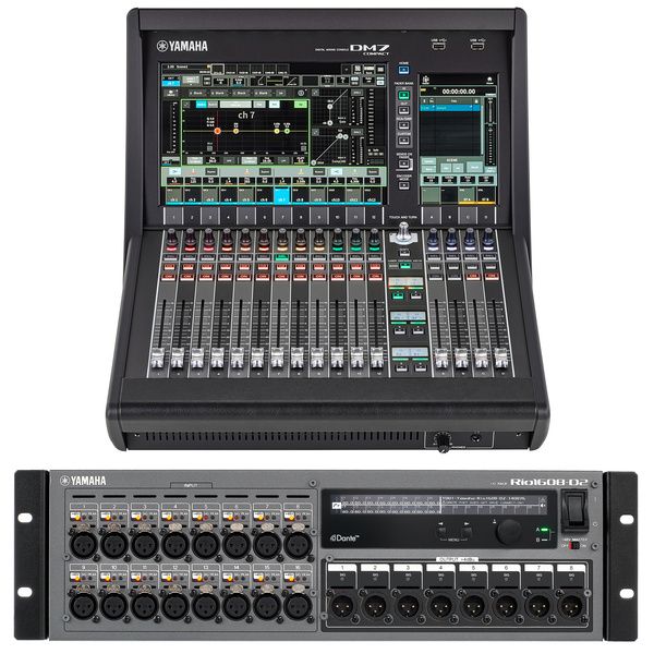 Yamaha DM7 Compact/RIO1608-D2 Bundle