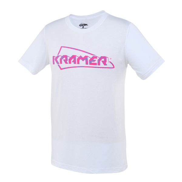 Kramer Guitars Tiger Stripe Tee White M