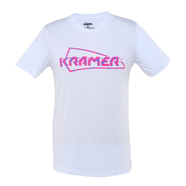 Kramer Guitars Tiger Stripe Tee White M