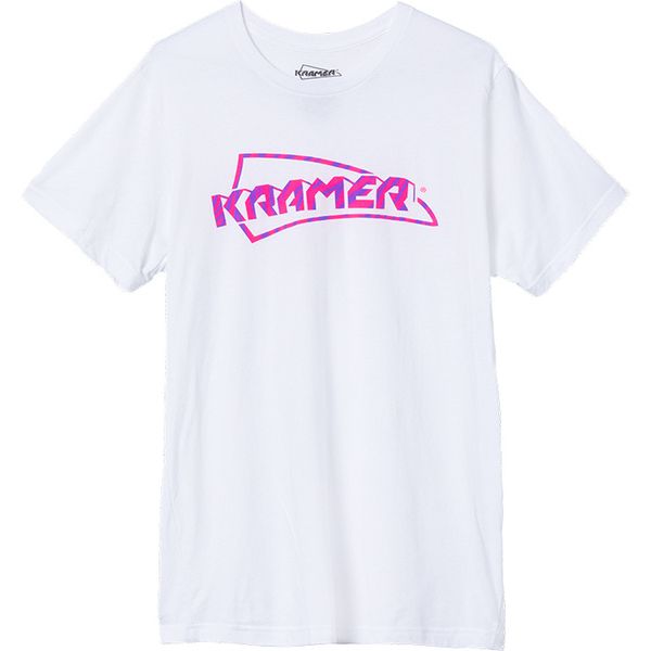 Kramer Guitars Tiger Stripe Tee White XL