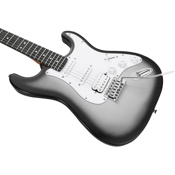 Mooer MSC12 Pro Guitar Iron Silver