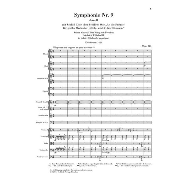 Henle Verlag Beethoven Symphonien