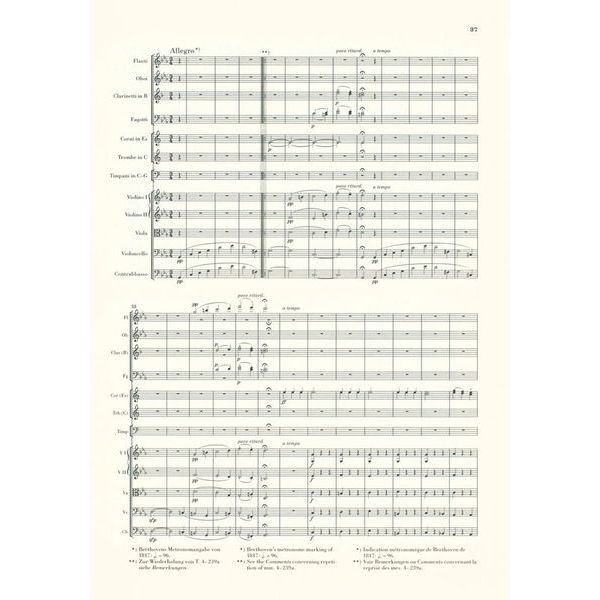 Henle Verlag Beethoven Symphonie Nr.5