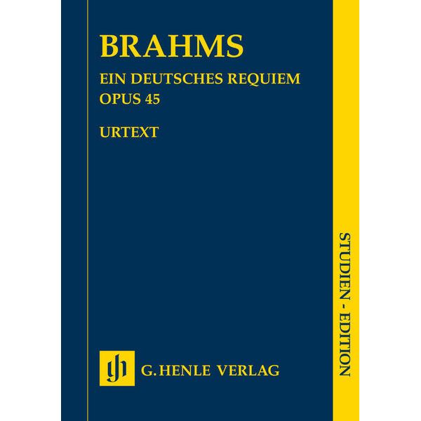 Henle Verlag Brahms Deutsches Requiem op.45