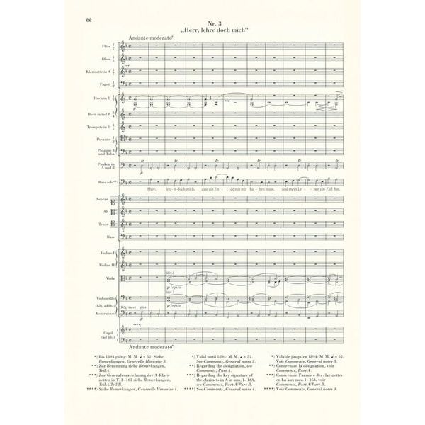 Henle Verlag Brahms Deutsches Requiem op.45