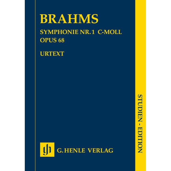 Henle Verlag Brahms Symphonie Nr. 1