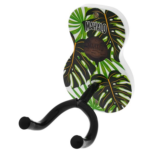 Mahalo Ukulele Wall Hanger Monstera
