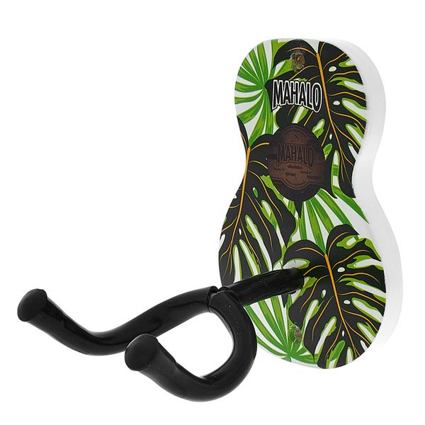 Mahalo Ukulele Wall Hanger Monstera