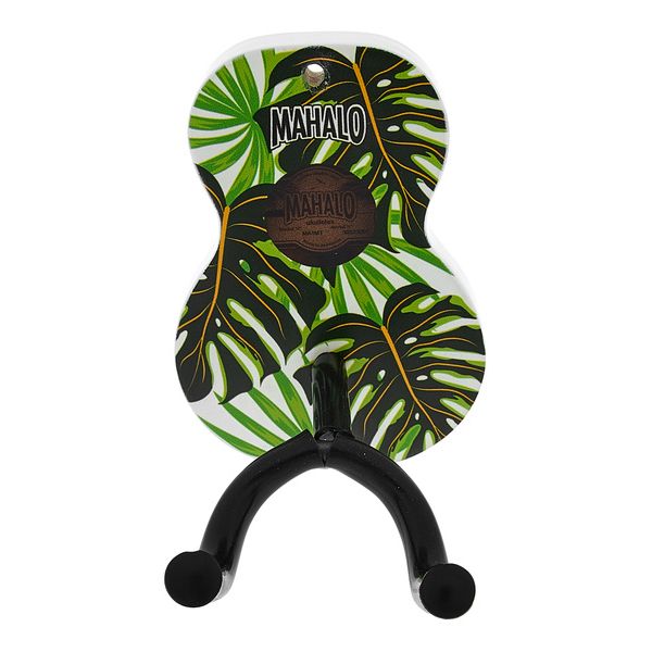 Mahalo Ukulele Wall Hanger Monstera