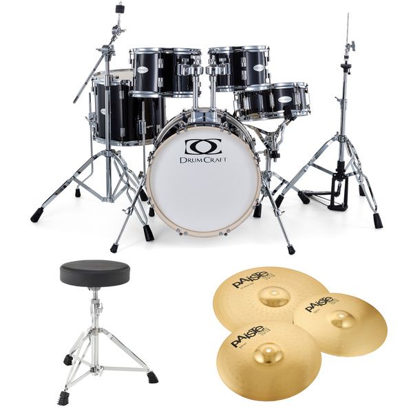 DrumCraft Series 3 Junior BK Paiste Set