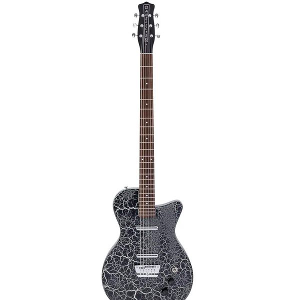 Danelectro 56 Baritone Black Crackle 3+3