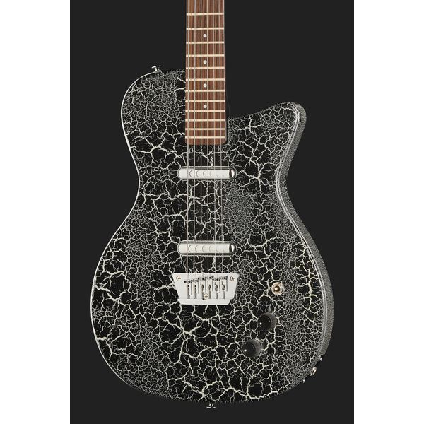 Danelectro 56 Baritone Black Crackle 3+3