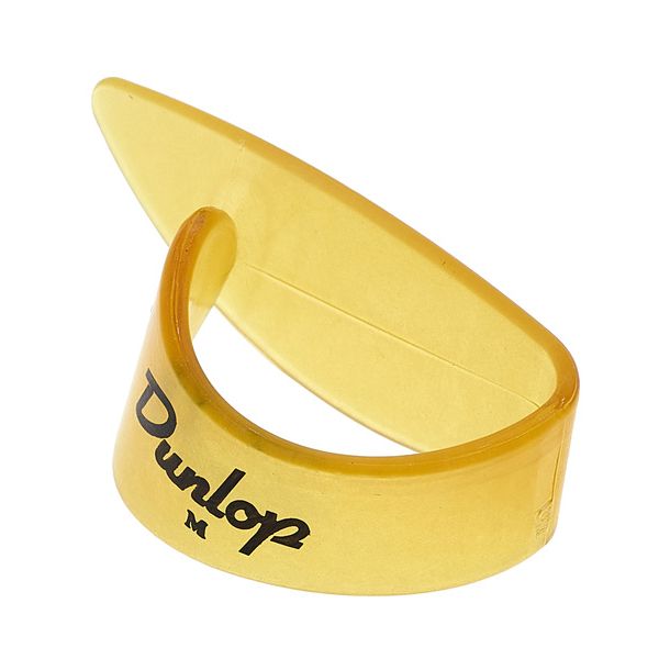 Dunlop Thumb Pick med. Yellow 4er Set