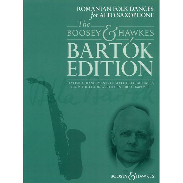 Boosey & Hawkes Bartok Romanian Dances A-Sax