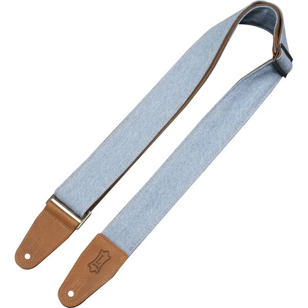 Levys Denim Strap 2" Light Blue