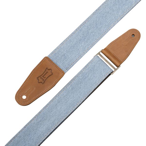 Levys Denim Strap 2" Light Blue