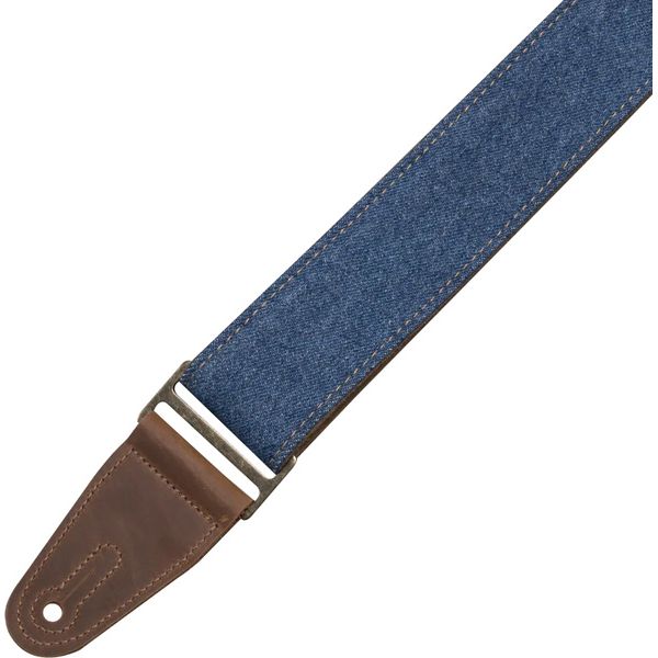 Levys Denim Strap 2" Blue