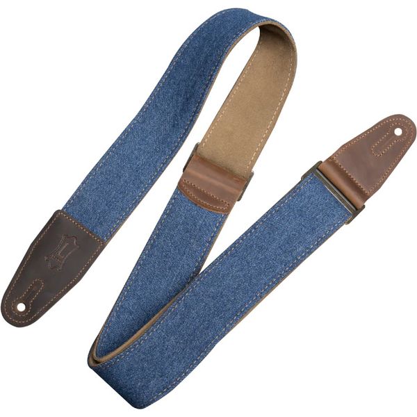 Levys Denim Strap 2" Blue