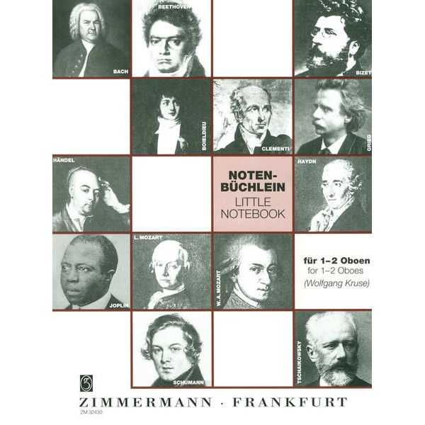 Zimmermann Verlag Notenbüchlein Oboe