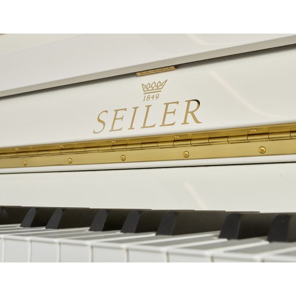 Seiler 116 Ritmo, white polished