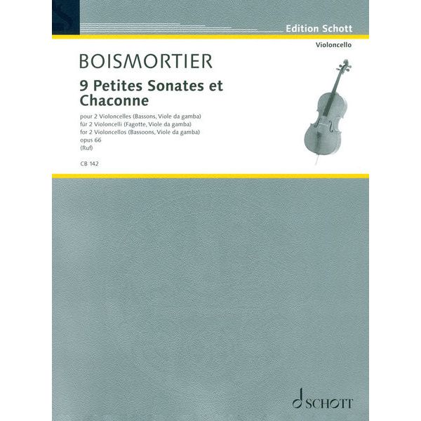 Schott Boismortier Sonate et Chaconne