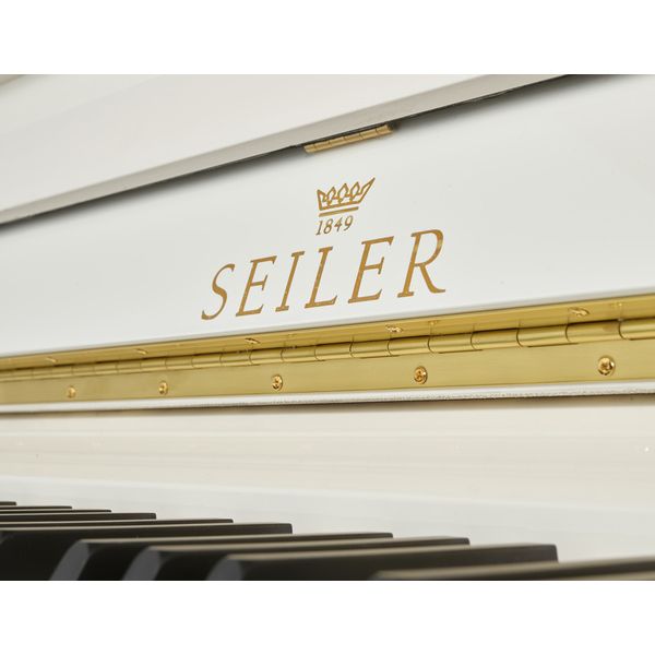 Seiler 122 Ritmo, white polished