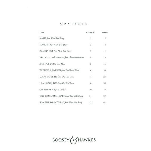 Boosey & Hawkes Bernstein for Bassoon