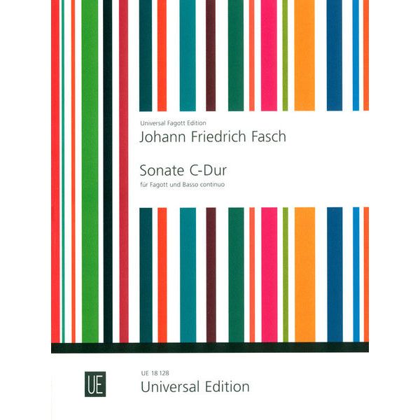 Universal Edition Fasch Sonate Bassoon