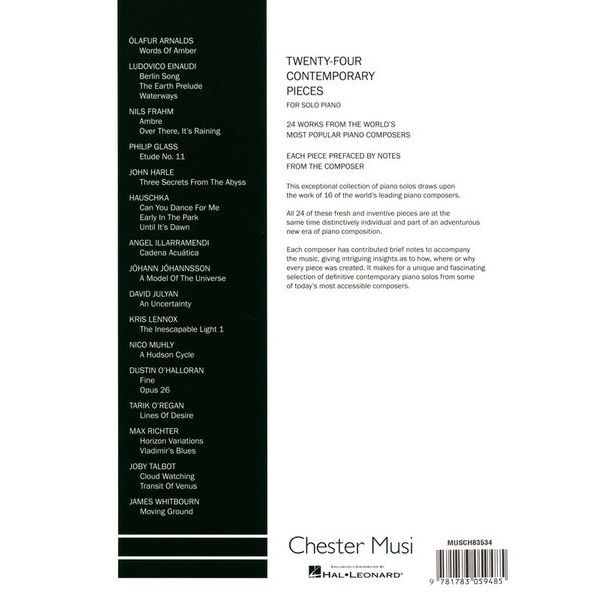 Chester Music 24 Contemporary Pieces