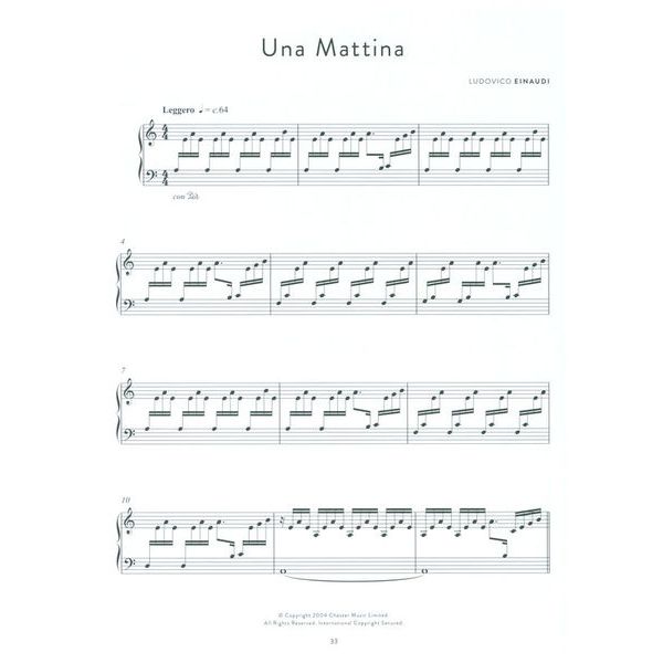 Chester Music Einaudi Graded Pieces 3-5